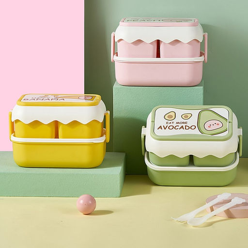 Ланчбокс Happy banana, yellow (2500 мл)