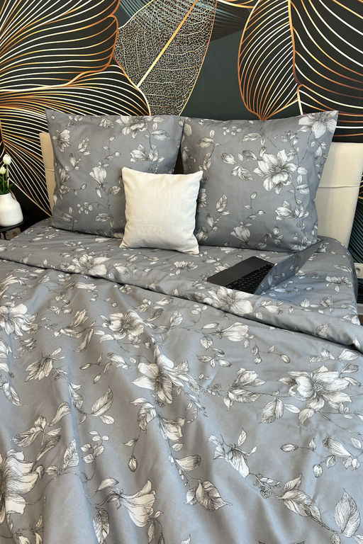 КПБ Серая грация бязь