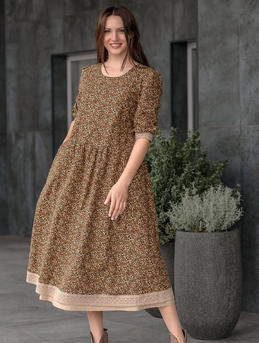 платье хлопок фланель