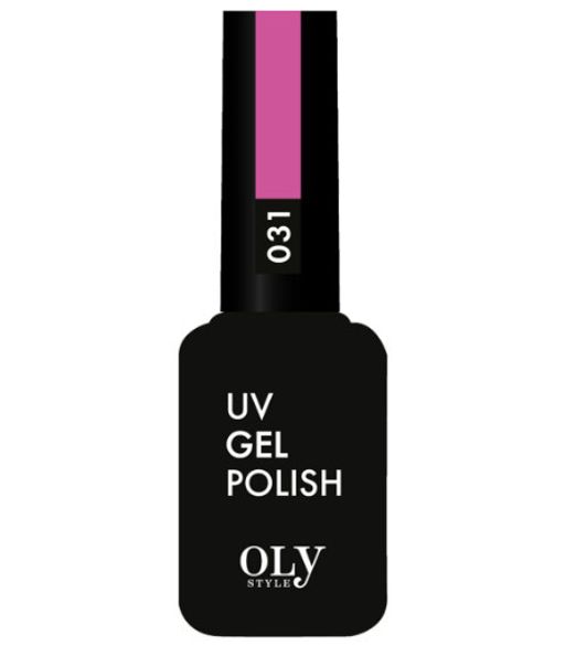 OLYSTYLE Гель-лак для ногтей тон 031 лилово-розовый