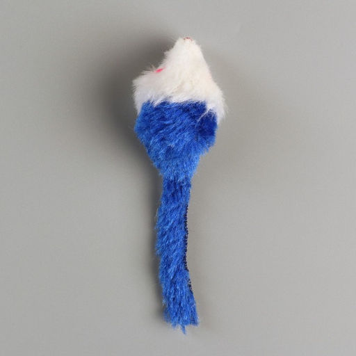 Цена за 60 шт. Игрушка для кошек Малая мышь двухцветная, 5 см, фасовка 60 шт, микс цветов - Пижон фото 4