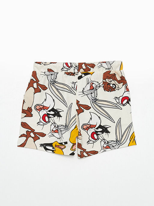 Beli Lastikli Bugs Bunny Bask?l? Erkek Bebek ?ort - Waikiki фото 2