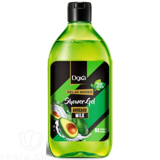 Гель для душа DOXA RELAX "Авокадо и молоко" (400мл) (ТУРЦИЯ)