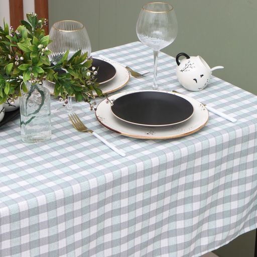 Скатерть «Этель», 140×180 см, серая