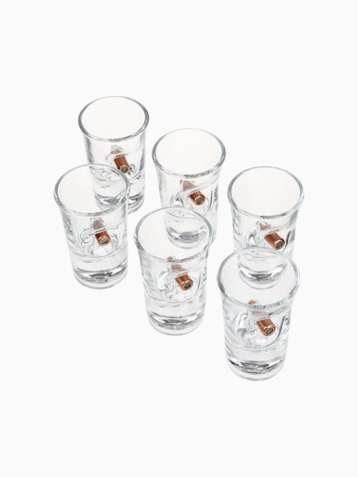 Набор непробиваемых стопок с наливатором Русская рулетка, 6 шт., 40 мл - Сима-ленд фото 2