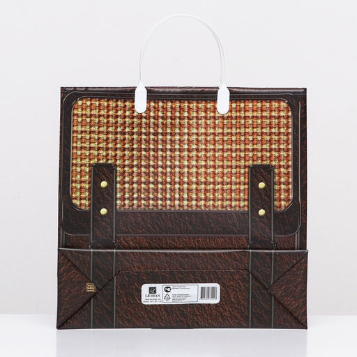 Цена за 10 шт. Пакет Портфель, мягкий пластик, 30 x 30 см, 120 мкм - Simaland фото 3