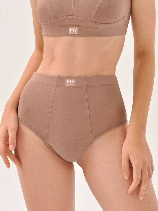 MY Трусы слипы "бойфренды" жен. хлопок DS103