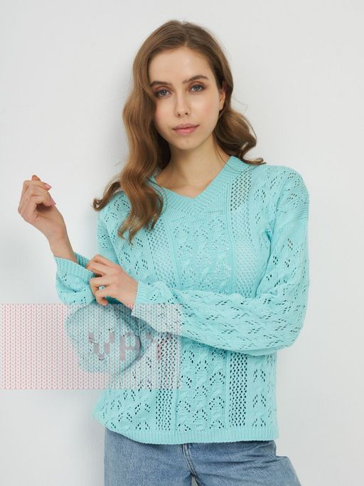 Джемпер женский 5221-41233. 4920 тиффани