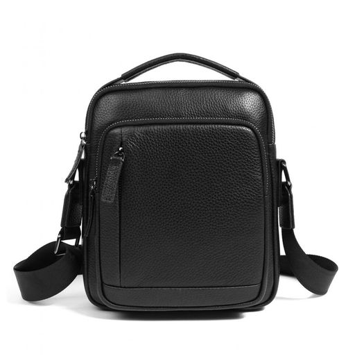 Сумка мужская, кожа, MIRONPAN 33231 Черный