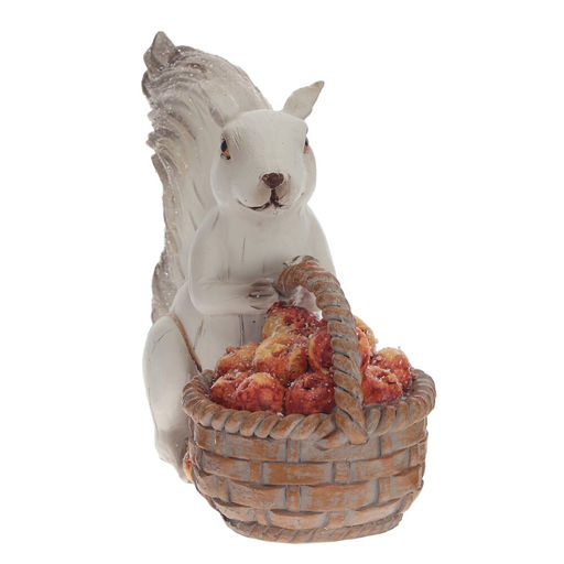 Фигурка декоративная "Белочка", L15 W6 H12,5 см, 2в.
