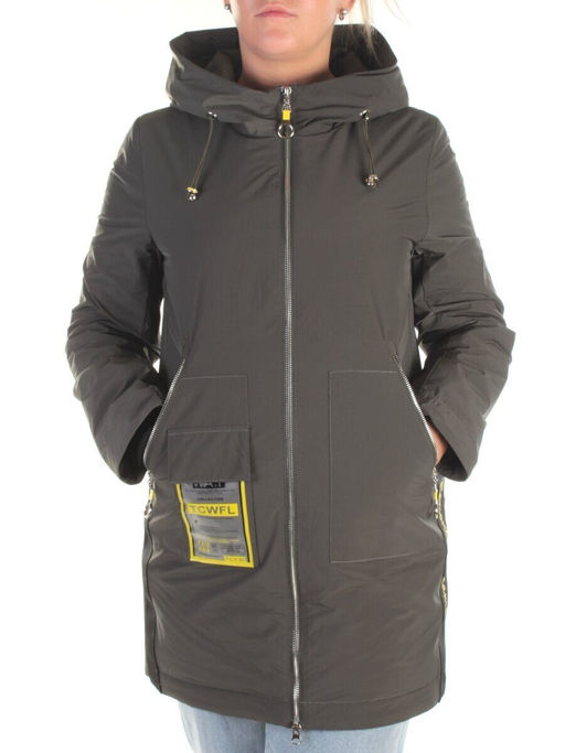 0828 KHAKI Куртка демисезонная женская RikA (150 гр.синтепона) - Fashion фото 2