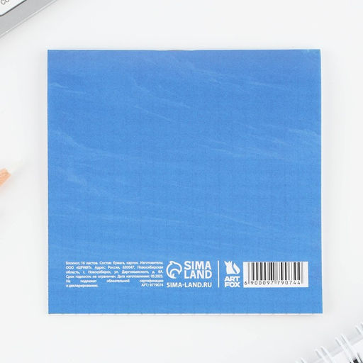 Цена за 20 шт. Блокнот 10×10, 16 л. «Аниме. Девочки» МИКС