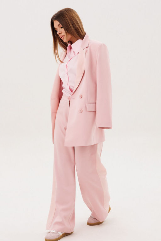 Брюки AmberA 1144 пудра  фото 2