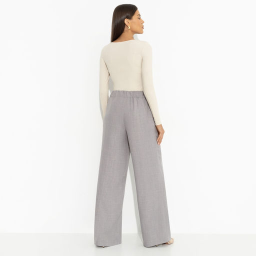 Брюки со стрелками Создавай настроение (серые) - Charutti фото 5