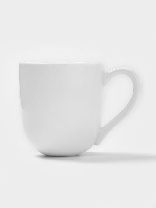 Набор кружек Magistro Mien, 270 мл, 6 шт., фарфор, белый