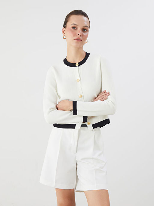 Bisiklet Yaka Kad?n Triko H?rka