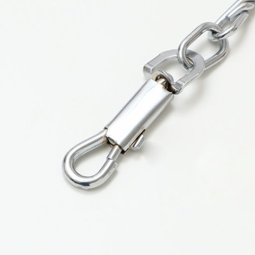 Поводок металлический витой с нейлоновой ручкой, 180 см х 4 мм - Пижон фото 4