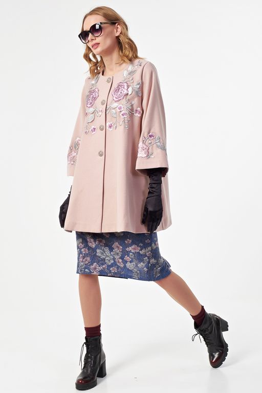 Пальто П4-3676/8 - Wisell фото 11