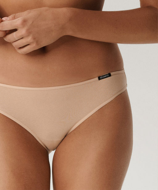 ATLANTIC 3BLP-580 Трусы спорт Basic - набор (3 шт.) бежевый  фото 4