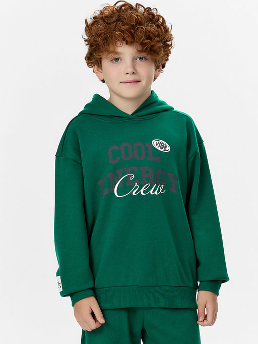 Комплект для мальчиков зеленый с принтом cool energy - Mark formelle фото 4