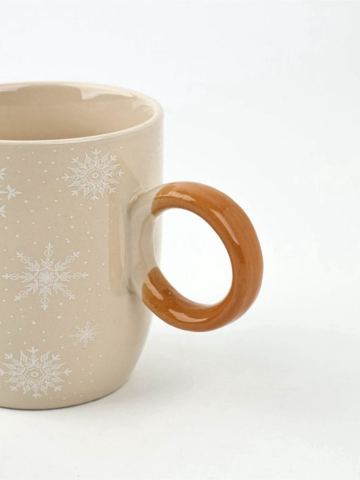 Кружка керамическая, новогодняя «С новым годом», 420 мл