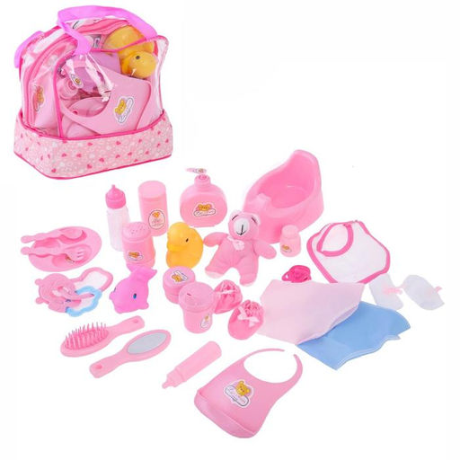 Аксессуары для пупса, набор 26 предметов, в сумке