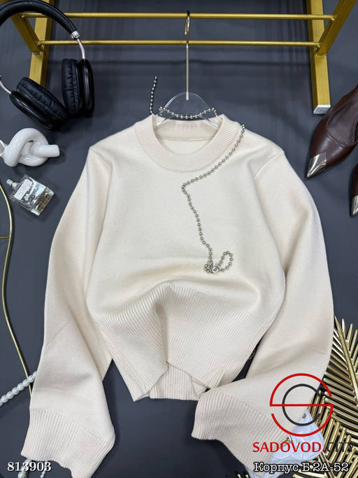 Свитер женский однотонный - Bruno фото 7