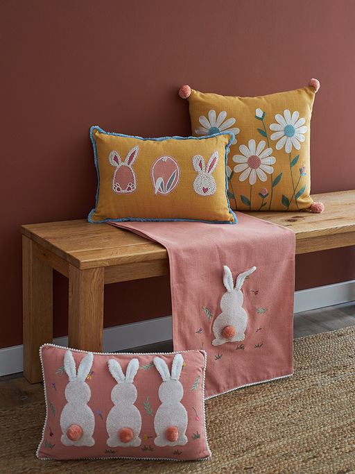 Подушка декоративная Spring daisies из коллекции Easter Essential, 45х45 см - Tkano фото 2