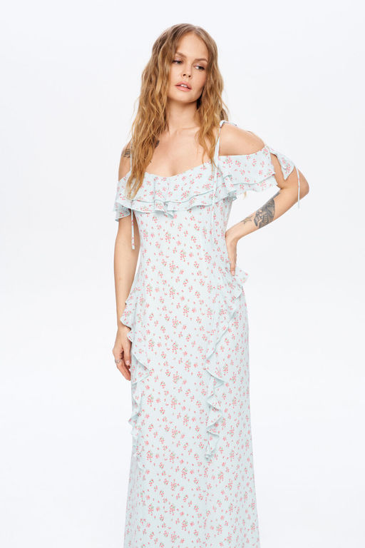 Платье Pirs 6021 мятный