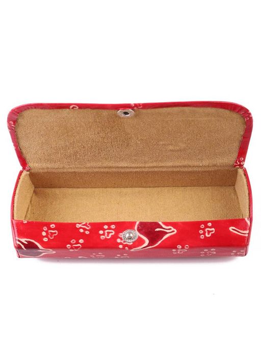 Футляр для очков ручной принт № 018/33 - Ганг фото 2