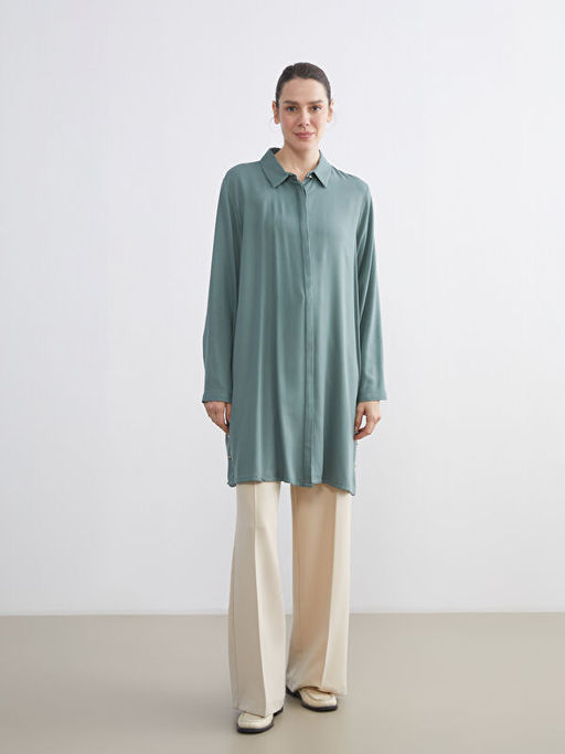 Regular Fit Kad?n G?mlek Tunik