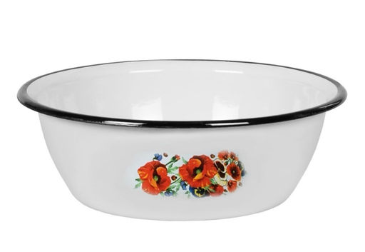 Миска эмал. 3,5л с рис. (г. Череповец) (1с9/с)