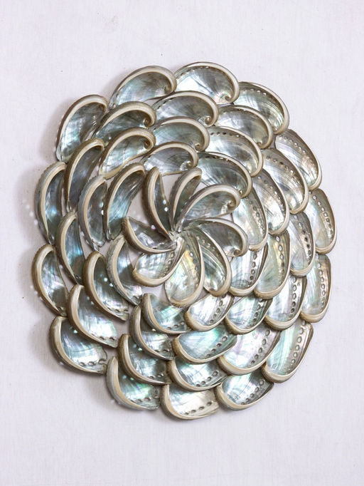 Панно «Композиция из ракушек», 45×3×45 см