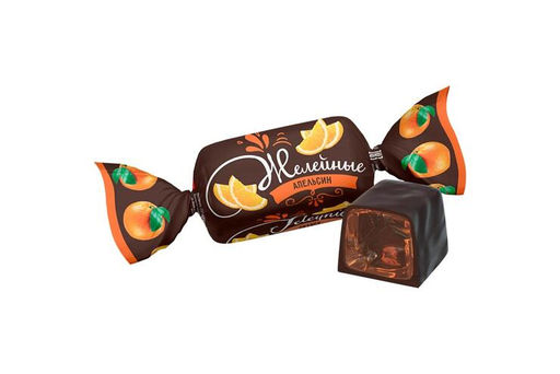 Конфеты желейные Апельсиновые, 500 г