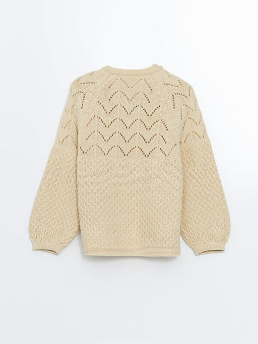 Bisiklet Yaka Triko K?z ?ocuk H?rka