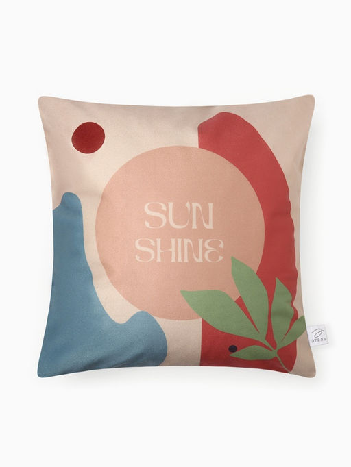 Набор декоративных наволочек Этель Sunshine, 4 шт, 40*40 см, велюр фото 9