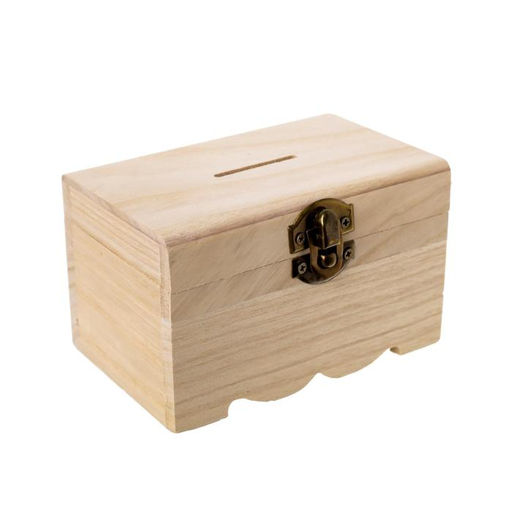 Шкатулка для росписи дерево «Сундучок», для творчества, декора, 8×8×12 см