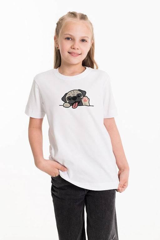 Футболка М225068Па белый