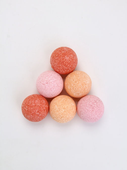 Бомбочки для ванны в домике «Дед Мороз», набор 6 шт х 40 г, URAL LAB