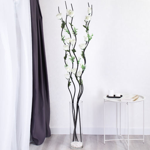 Сухоцвет набор 5 штук 150 см БЕЛЫЙ / GT-175-4 /уп 100/718007