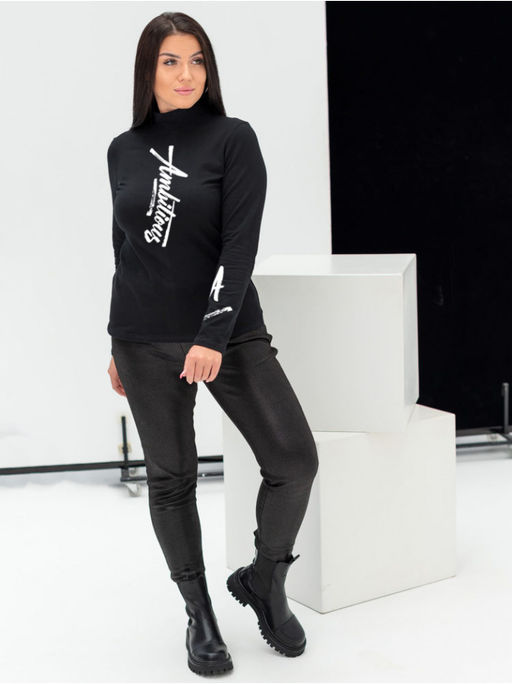 Водолазка Эмби черный - София фото 3