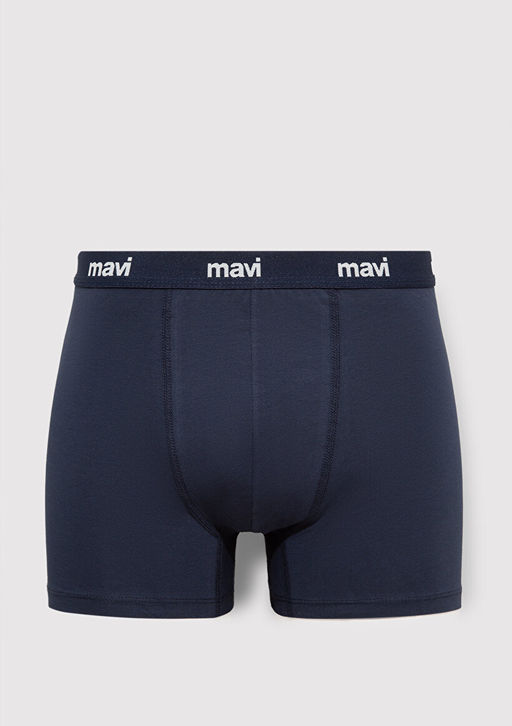 3lu Basic Lacivert Boxer - Mavi фото 4