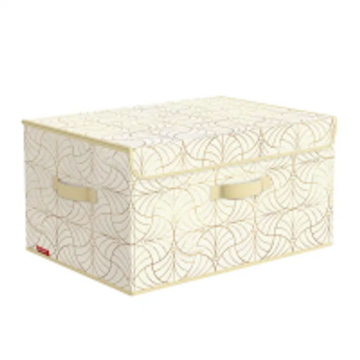 VAL LS-BOX-DDM Короб стеллажный с откидной стенкой, с крышкой, 50*35*25 см, LINE SUN, шт