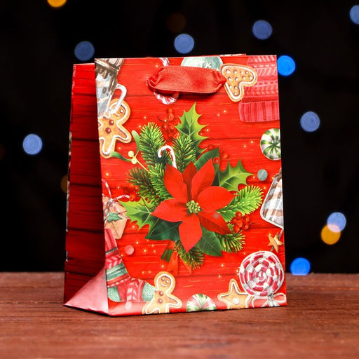 Цена за 12 шт. Пакет ламинированный Цветок 11,5 х 14,5 х 6 см - Simaland фото 5