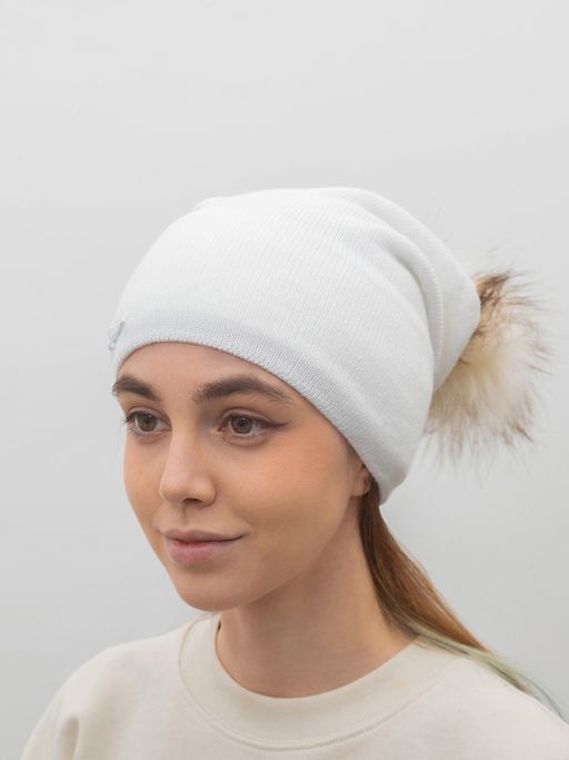 Шапка HERMAN арт. LOUISE 038 (белый)