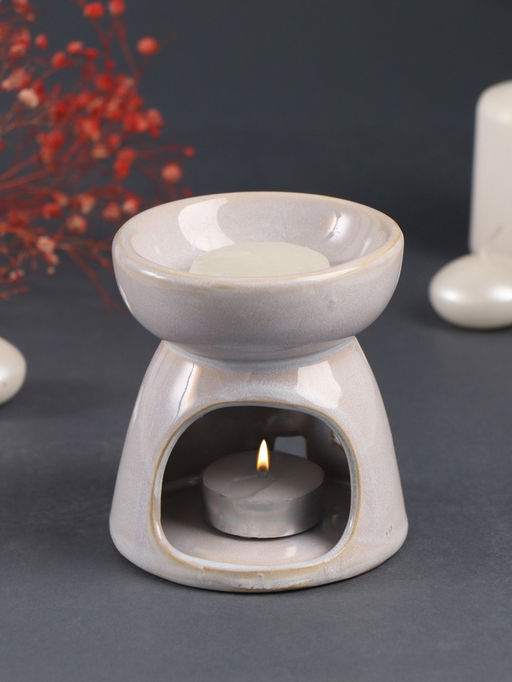 Набор: аромалампа для эфирных масел, мелтс из воска ароматический Слон со слонёнком, светлый беж, 10?10?9 см - Simaland фото 6