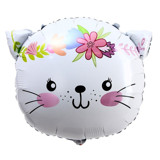 Воздушный шар фольгированный 22" «Милая кошечка»