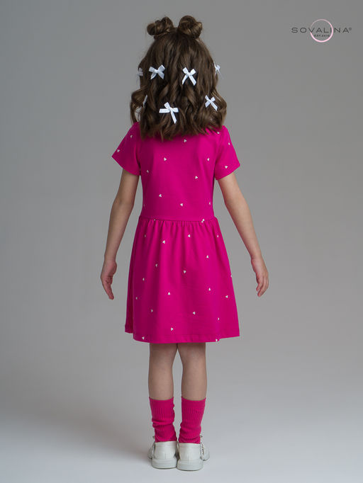 Платье Лето сердечки барби - Sovalina фото 14