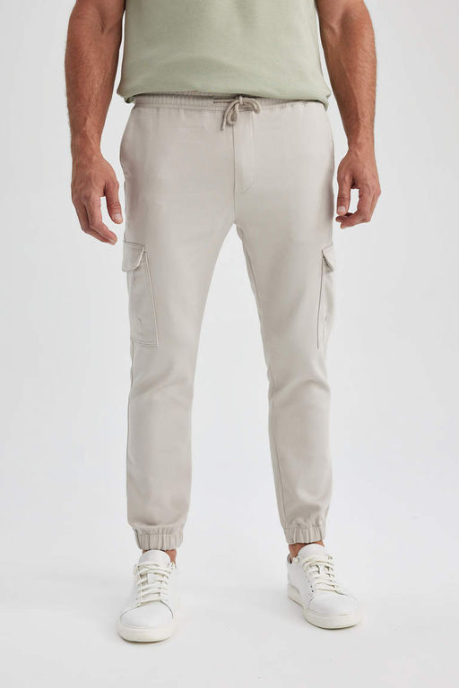 Узкие брюки-карго с карманами и нормальной талией Jogger - Defacto фото 4
