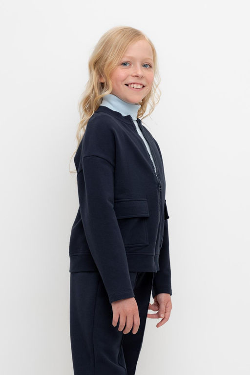 К 302491/индиго жакет для дев